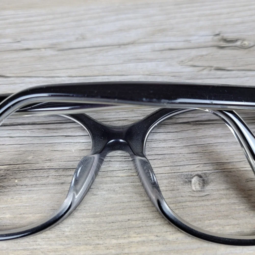 Coach Sunglasses HC8365U 57458G Black Transparent Grey Frames Only 55-18-140